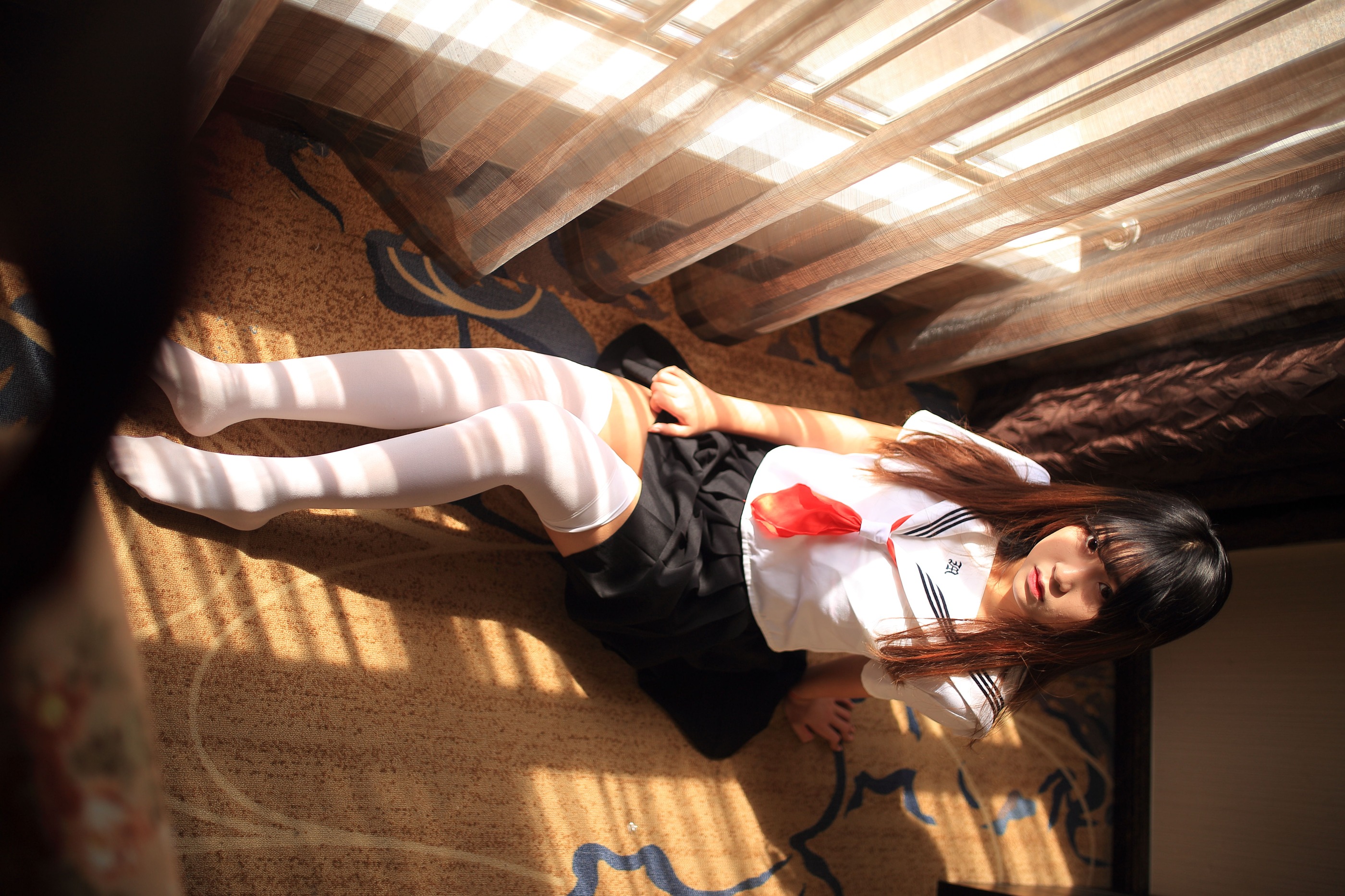 图片[1]-猫九酱 – NO.039 JK水手服[526P]-XikXak